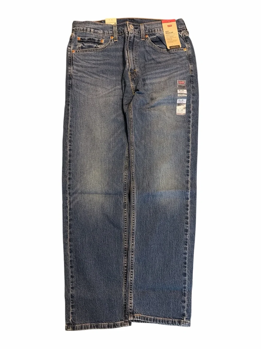 Levi’s new with tag 90s y2k style regular fit straight leg baggy denim jeans 32